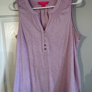Lilly Pulitzer Lilac Sleeveless Top